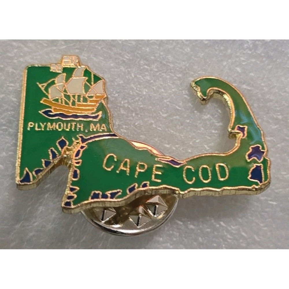 Cape Cod/Plymouth Massachusetts Lapel Pin